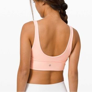 lululemon athletica Light Pink Scoop-Back Sports Bra